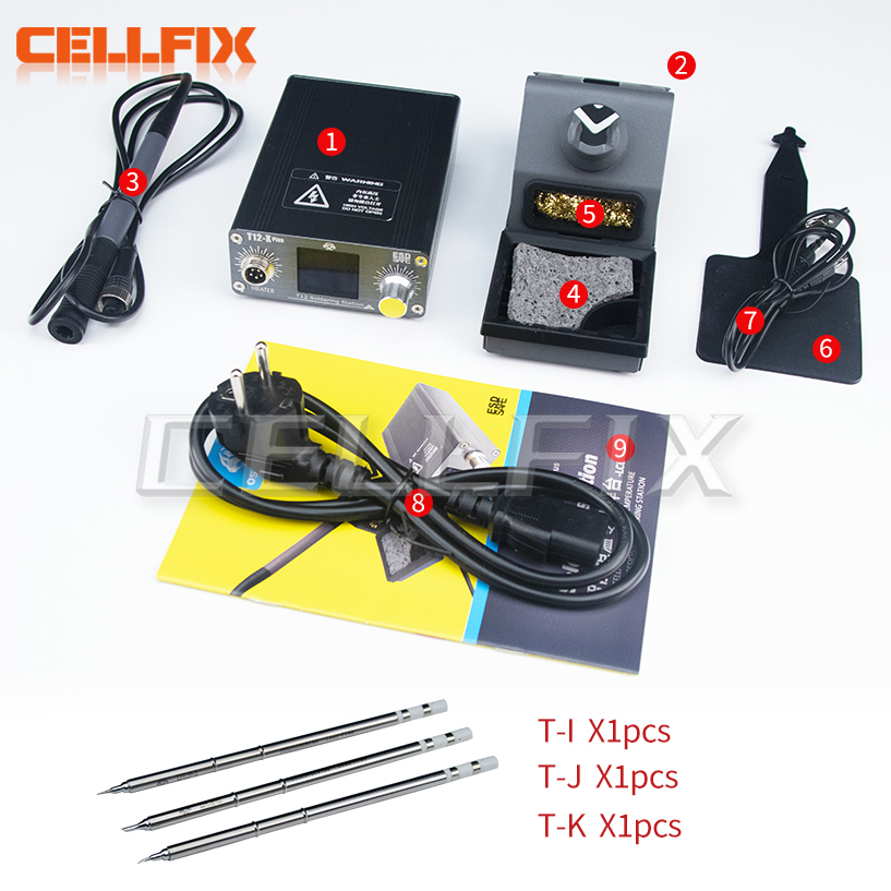 Electronics Repair Plus - Stacja lutownicza OSS T12-X PLUS elektroniczna