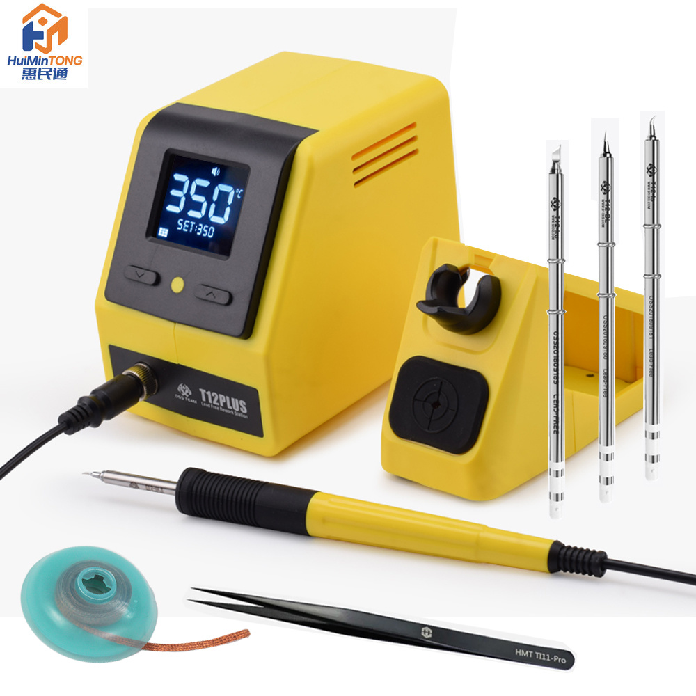 Electronics Repair Plus - Zestaw cyfrowej stacji lutowniczej OSS T12
