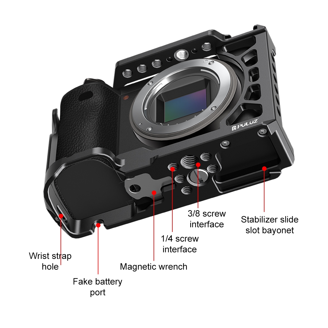 PULUZ Metalowa Klatka Ekspansy – Sony Camera A6400 recenzja i cena