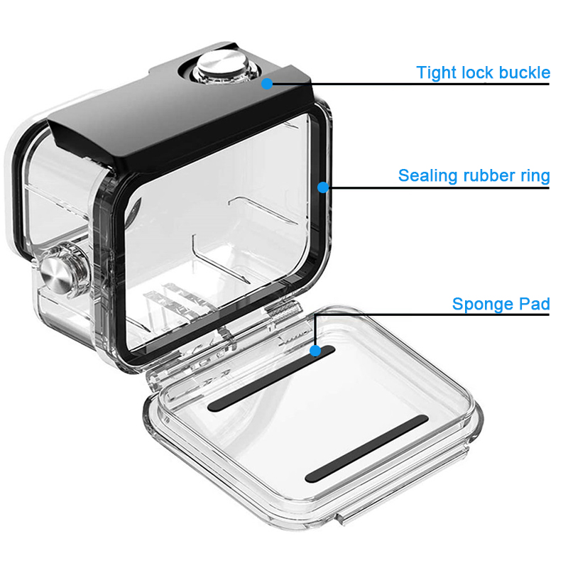 Wodoodporne etui 60M do GoPro  – Gopro Action Camera Hero 11 Black recenzja i cena